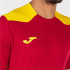 Camiseta de Fútbol Joma Championship VI Manga Corta Hombre/Niño Rojo Amarillo