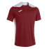 Camiseta de Fútbol Joma Championship VI Manga Corta Hombre/Niño Burdeos Blanco