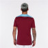 Camiseta de Fútbol Joma Championship VI Manga Corta Hombre/Niño Burdeos Celeste