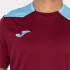 Camiseta de Fútbol Joma Championship VI Manga Corta Hombre/Niño Burdeos Celeste