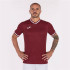 Camiseta de Fútbol Joma Toletum III Manga Corta Hombre/Niño Burdeos