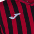 Camiseta de Fútbol Joma Copa II Manga Corta Hombre/Niño Rojo Negro