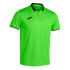 Polo Manga Corta Joma Championship VI Hombre/Niño Verde Flúor Negro