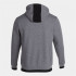 Sudadera Con Capucha Joma Confort II Hombre/Niño Gris Melange Negro