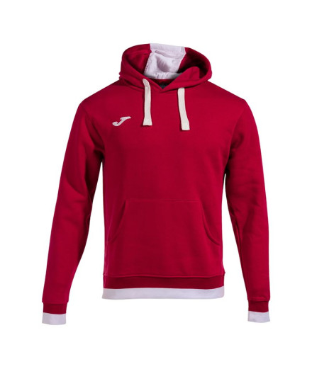Sudadera Con Capucha Joma Confort II Hombre/Niño Rojo Blanco