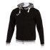 Chaqueta Con Capucha Joma Confort II Hombre/Niño Negro Gris