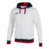 Chaqueta Con Capucha Joma Confort II Hombre/Niño Blanco Marino