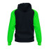 Chaqueta Con Capucha Joma Academy IV Hombre/Niño Negro Verde Fluor