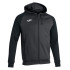 Chaqueta Con Capucha Joma Academy IV Hombre/Niño Antracita Negro