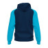 Chaqueta Con Capucha Joma Academy IV Hombre/Niño Marino Turquesa Flúor