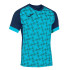 Camiseta Manga Corta Joma Supernova III Hombre/Niño Marino Turquesa Fluor