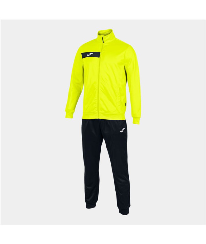 Chándal Joma Columbus Hombre Amarillo Flúor Negro