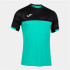 Camiseta Manga Corta Joma Montreal Hombre Verde - Negro