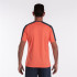 Camiseta Manga Corta Joma Eco Championship Hombre Naranja Flúor - Marino