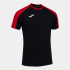 Camiseta Manga Corta Joma Eco Championship Hombre Negro - Rojo