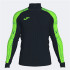Sudadera Joma Elite IX Hombre Negro Verde Flúor