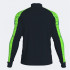 Sudadera Joma Elite IX Hombre Negro Verde Flúor