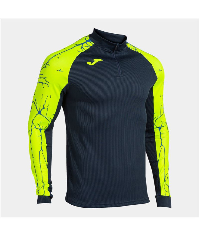 Sudadera Joma Elite IX Hombre Marino Amarillo...