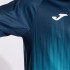 Camiseta Manga Corta Joma Tiger IV Hombre Turquesa Flúor Marino