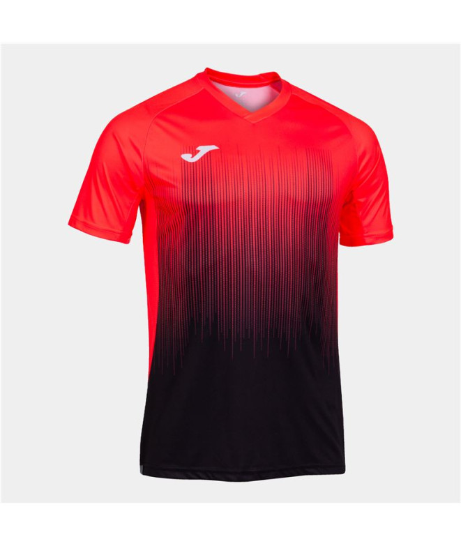 Camiseta Manga Corta Joma Tiger IV Hombre Negro...