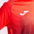 Camiseta Manga Corta Joma Tiger IV Hombre Negro Coral Flúor