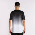 Camiseta Manga Corta Joma Tiger IV Hombre Blanco Negro