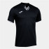 Camiseta Manga Corta Joma Toletum IV Hombre Negro Blanco