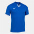 Camiseta Manga Corta Joma Toletum IV Hombre Royal Blanco