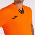 Camiseta Manga Corta Joma Toletum IV Hombre Naranja Negro