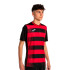 Camiseta Joma Manga Corta Europa V Negro Rojo