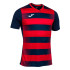 Camiseta Joma Manga Corta Europa V Marino Rojo