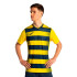 Camiseta Joma Manga Corta Europa V Amarillo Marino
