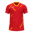 Camiseta De Futbol Manga Corta Tiger III Rojo Amarillo