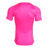 Camiseta De Rugby Manga Corta Myskin III Rosa Flúor Marino
