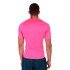 Camiseta De Rugby Manga Corta Myskin III Rosa Flúor Marino