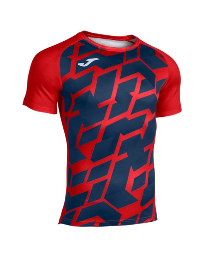 Camiseta De Rugby Manga Corta Myskin III Rojo Marino