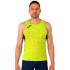 Camiseta De Tirantes Running Elite VIII Marino Amarillo Flúor