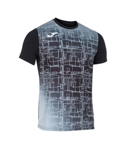 Camiseta Manga Corta De Running Elite VIII Hombre Negro