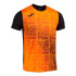Camiseta Manga Corta De Running Elite VIII Hombre Negro Naranja