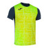 Camiseta Manga Corta De Running Elite VIII Hombre Marino Amarillo Flúor