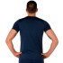 Camiseta Manga Corta De Running Elite VIII Hombre Marino Amarillo Flúor