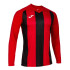 Camiseta Manga Larga Pisa II Rojo Negro