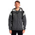 Chaqueta Con Capucha Confort III Hombre Gris Melange