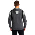 Chaqueta Con Capucha Confort III Hombre Gris Melange