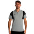 Polo Manga Corta Confort III Hombre Gris Melange