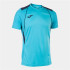 Camiseta Manga Corta Joma Championship VII Hombre/Niño Turquesa Flúor Marino