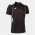 Camiseta Manga Corta Joma Championship VII Hombre/Niño Negro Blanco