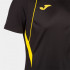Camiseta Manga Corta Joma Championship VII Hombre/Niño Negro Amarillo