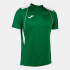 Camiseta Manga Corta Joma Championship VII Hombre/Niño Verde Blanco