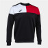 Sudadera Joma Crew V Hombre/Niño Negro Rojo Blanco